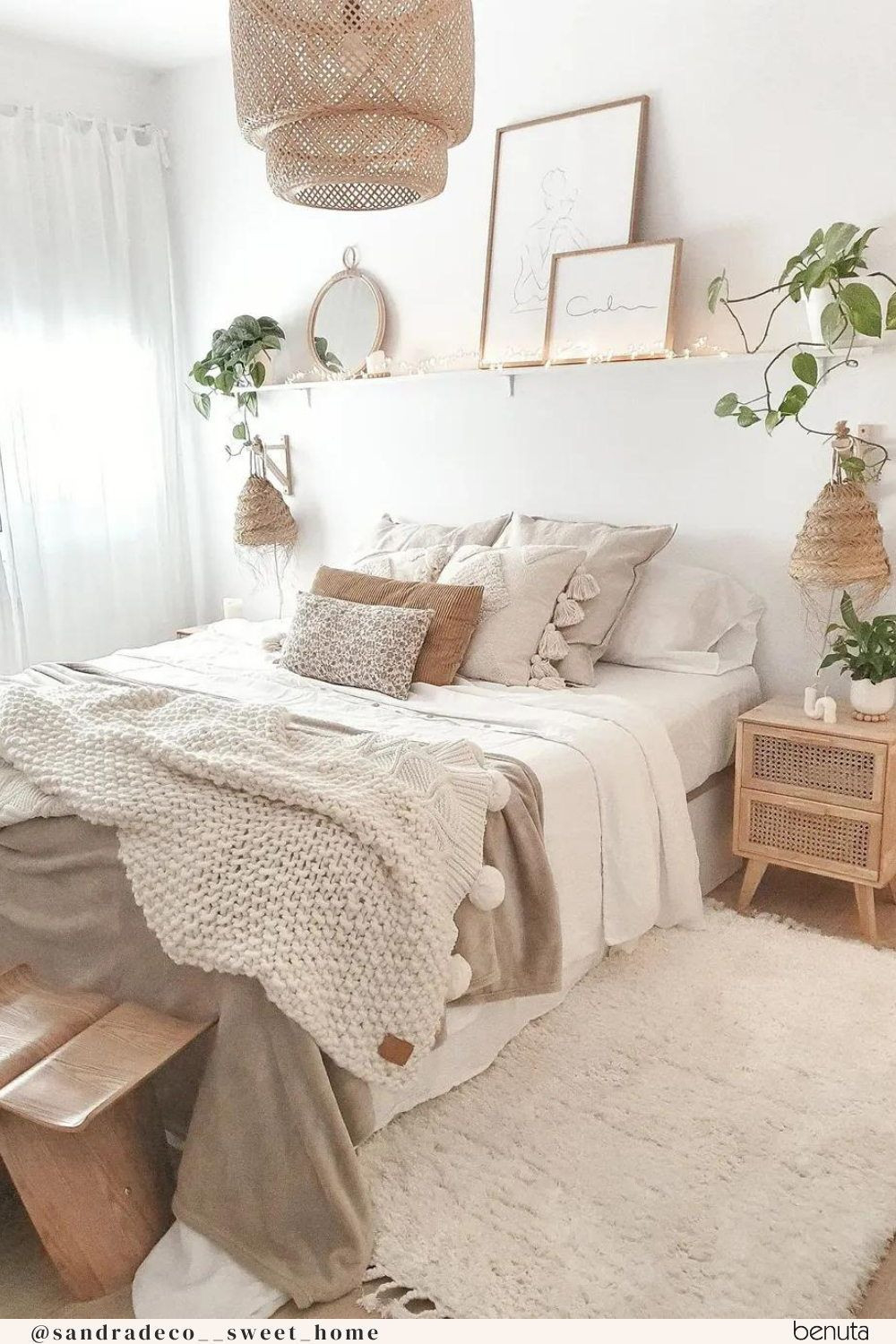 Boho Chic Schlafzimmereinrichtung for Schlafzimmer Pinterest