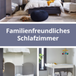 Familienfreundliches Schlafzimmer Mit Babybett throughout Schlafzimmer Mit Baby Einrichten