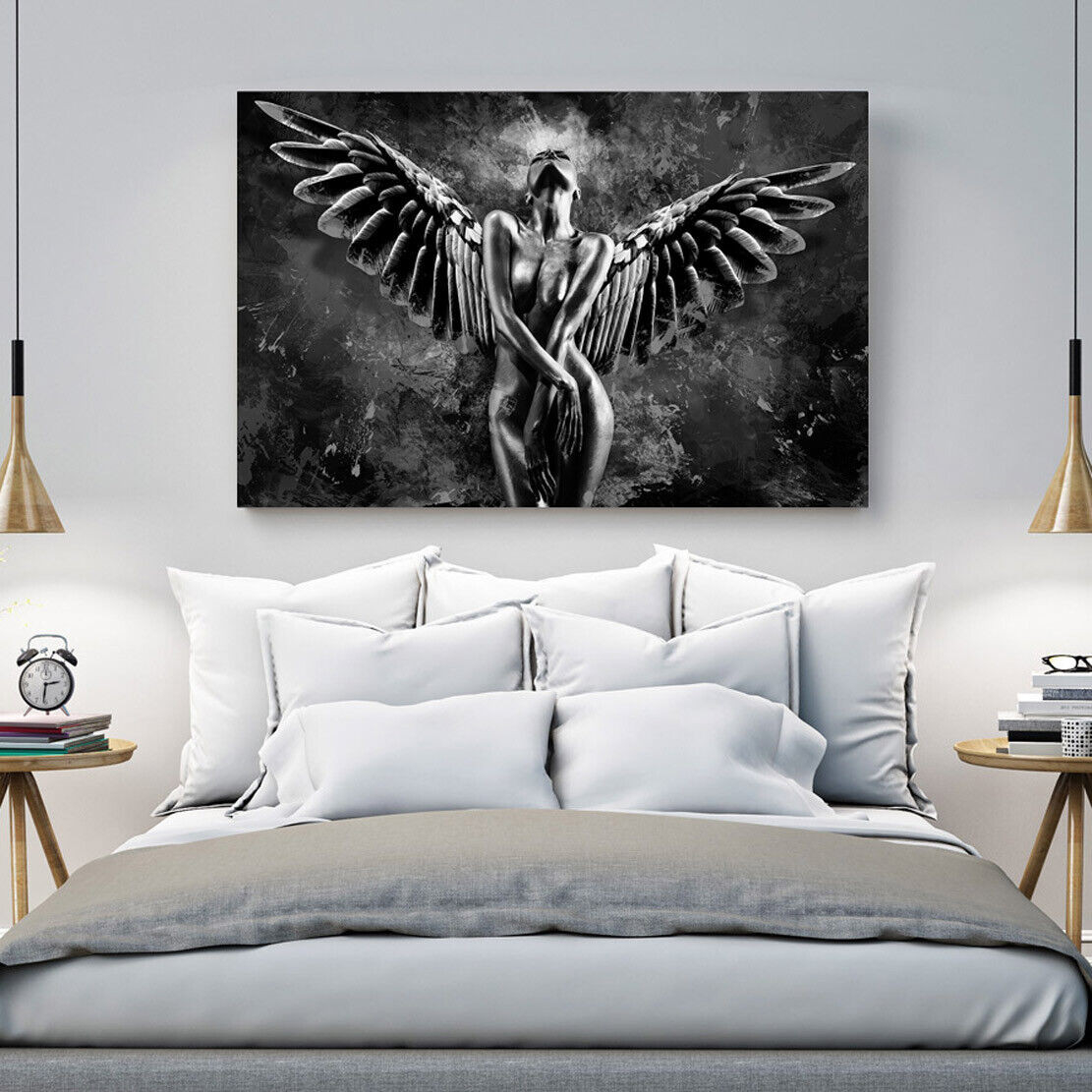 Leinwandbild Erotik Schlafzimmer Bett Bilder Kunstdruck Wanddeko Versand  Gratis for Erotische Bilder Schlafzimmer